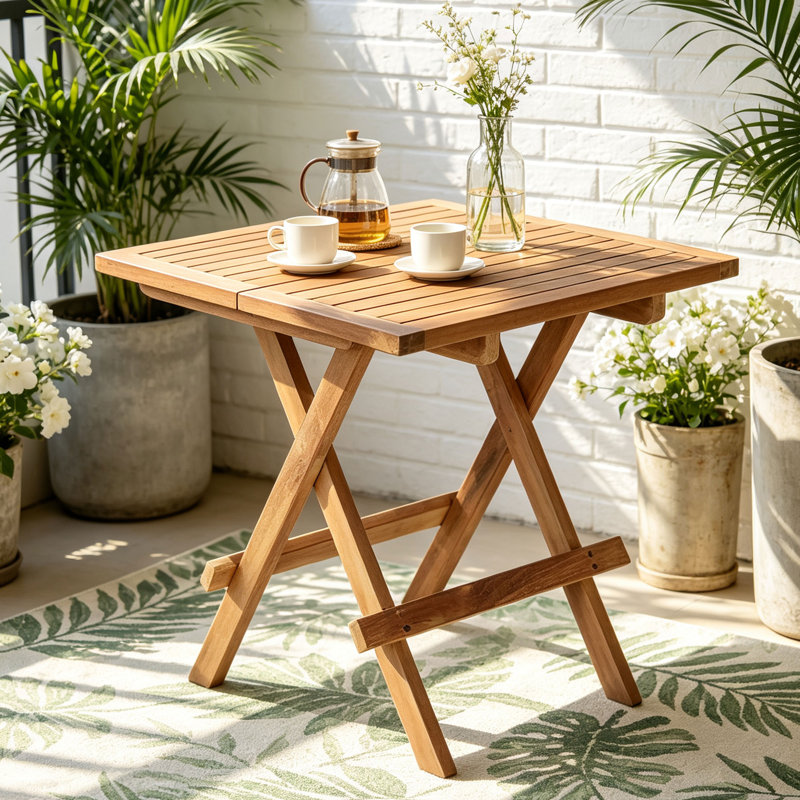 Table d'appoint d'extérieur 20 po, 1