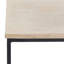 Table de bout de rue avec plateau en marbre