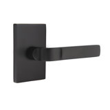 Aston Flat Passage (Hall & Closet) Door Lever with Rectangle Rosette