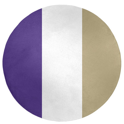 Tapis mauve/beige