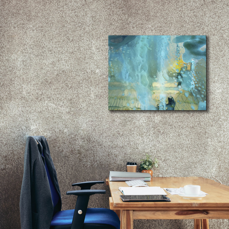  «Undertow 4» par Brittany Evans, art mural sur toile, 34 po x 26 po, H 26 po x l 34 po