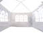 Auvent de mariage 10 po x 10 pi pour tente de réception d'extérieur robuste + 4 murs amovibles-119212530