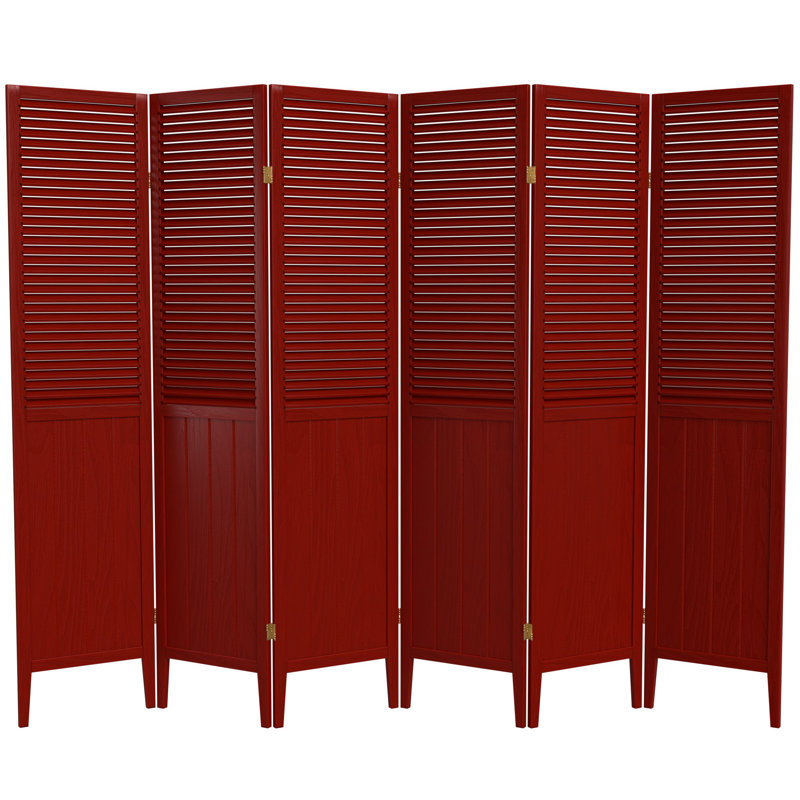 Cloison pliante Sanson, 6, Bois de rose