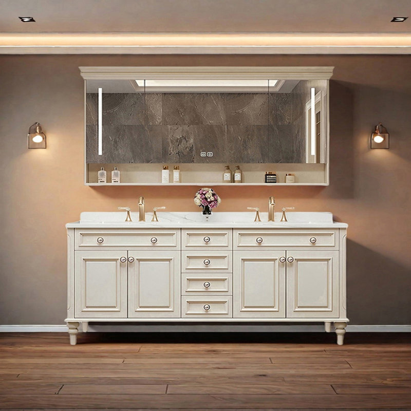 Armoire de salle de bain américaine, 83"
