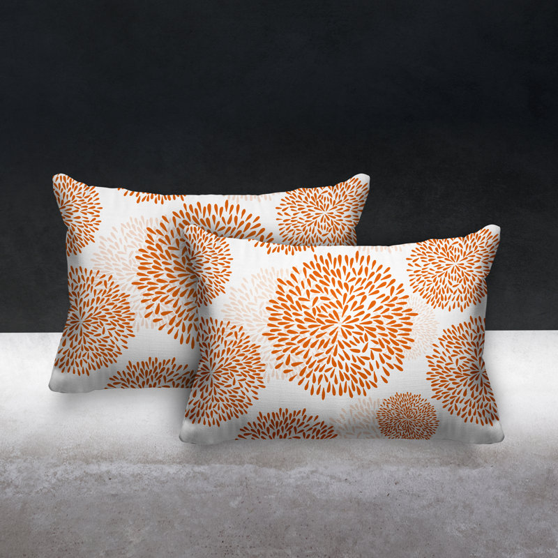 Coussin Confetti, Orange