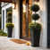Amimma Tall Planters, 2 Set Large Rectangular Tall Planters for Outdoor Plants