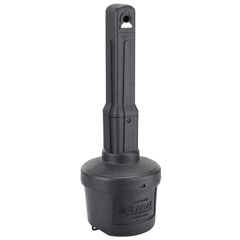 Global Industrial Ashtray, Dark Gray