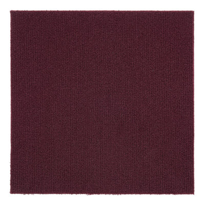 Nexus 12'' W x 12'' L Level Loop Adhesive, Peel & Stick Polyester Carpet Tile