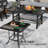 9 - Person Patio Conversation Set With 2 Swivel Lounge Chairs & Coffee Table, Outdoor Seating Sofa Group With Olefin Braid And Deep Seating-1333503714