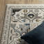 Tapis ivoire / bleu Erlich-1232187468