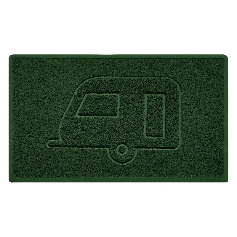 Non-Slip Indoor / Outdoor Doormat, Brown, 45cm W x 75cm L