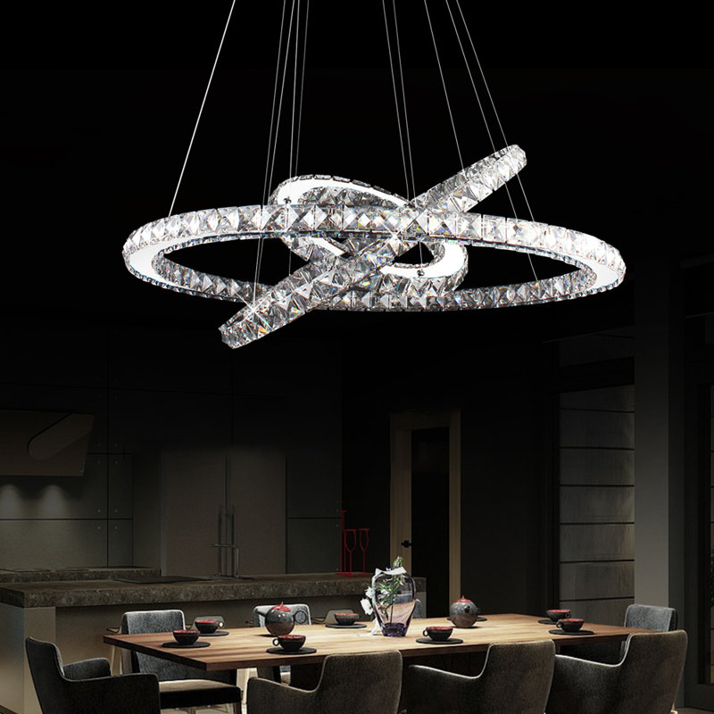 3 - Light Transparent LED Pendant