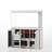 100 Gallon White Rectangular Eco Aquarium Tank