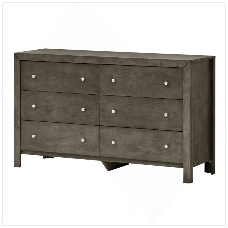 Commode Burlington, gris, Gris