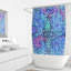 Rideau de douche simple Sheryl-775359710