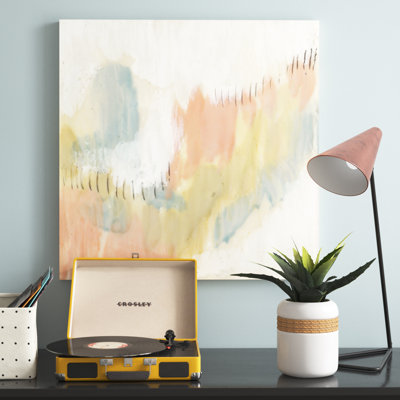 " Stitched Pastels I " by Jennifer Goldberger