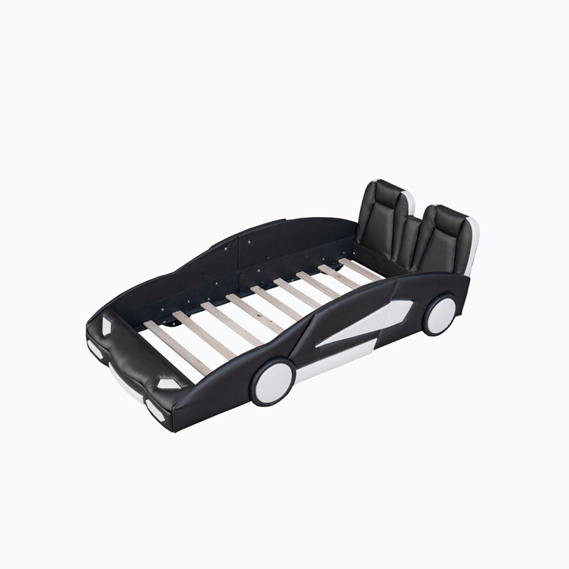 Aayah Kids Twin Platform, Black