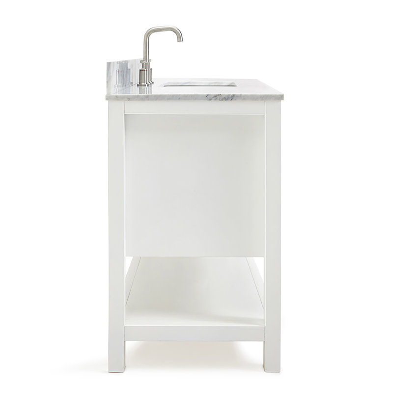 Bayhill 49'' W Single Vanity, White