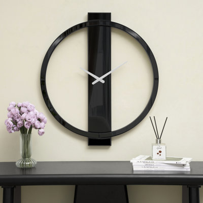 Glass Wall Clock