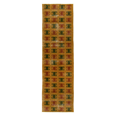 Pasha One-of-a-Kind 4' X 13'10" Hand Knotted Area Rug