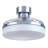 Mya 36" Retractable Blade Ceiling Fan with Light and Remote, Modern Fandelier Ceiling Fan, Patented Design Technology, Stronger Thicker Blades, Chrome