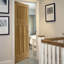 Rustic DX Oak Internal Door Prefinished-20632795