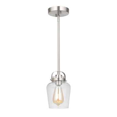Luminaire suspendu à 1 lumière Tribble
