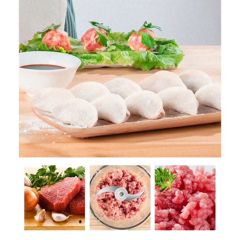 Intexca Mini Portable Blender Food Processor