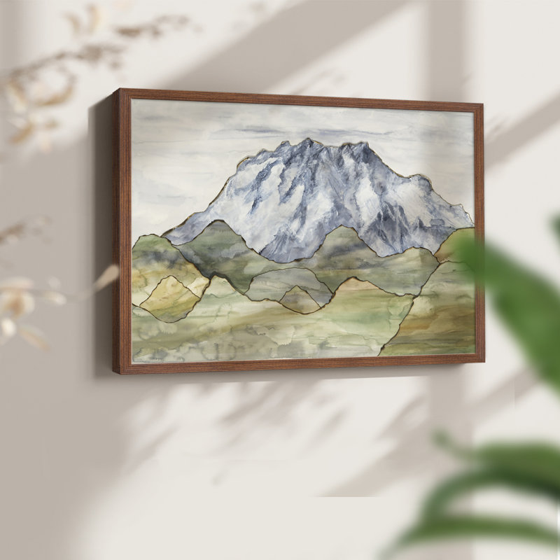 Mother of Waters -Framed Print - Restickable, Noyer, H 22 po x l 28 po