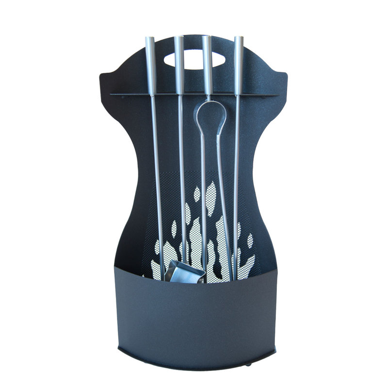 Jonah Iron Fireplace Tool Set