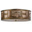 Rustic Lodge 4 - Light Flush Mount-71206844-71206845