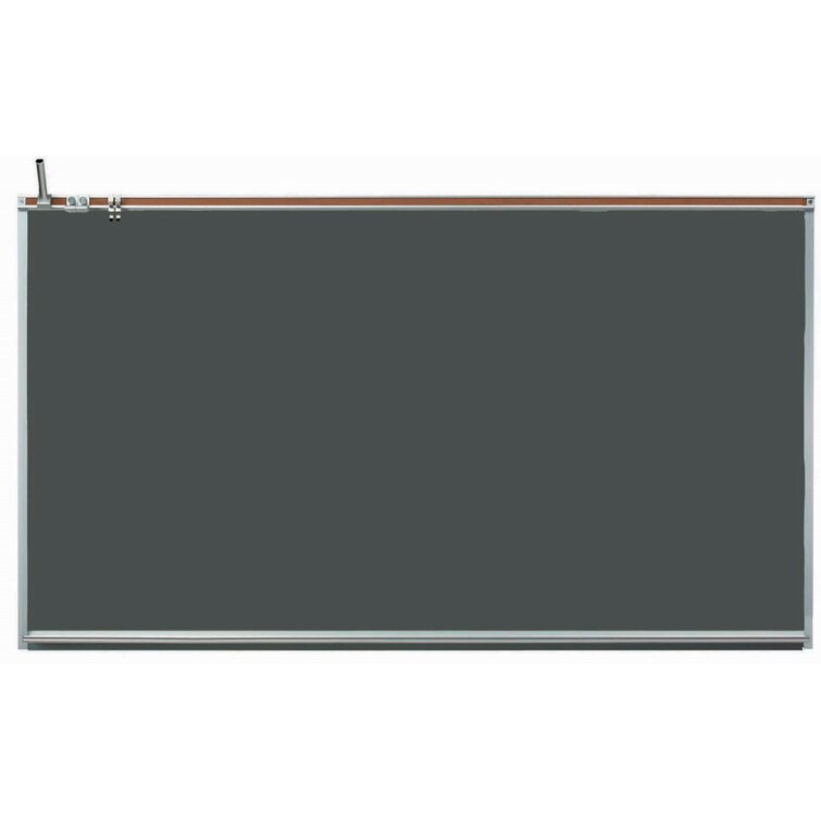 Aarco A-1B 42 x 24 Oak A-Frame Sign Board with Black Write On Chalk Board