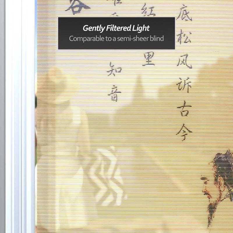 Bamboo Window Shade Blind - Philosopher 36" W, 36"W x 72"L