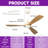 Karlena 52'' Ceiling Fan With LED Lights And Remote Control-116573902-116573903