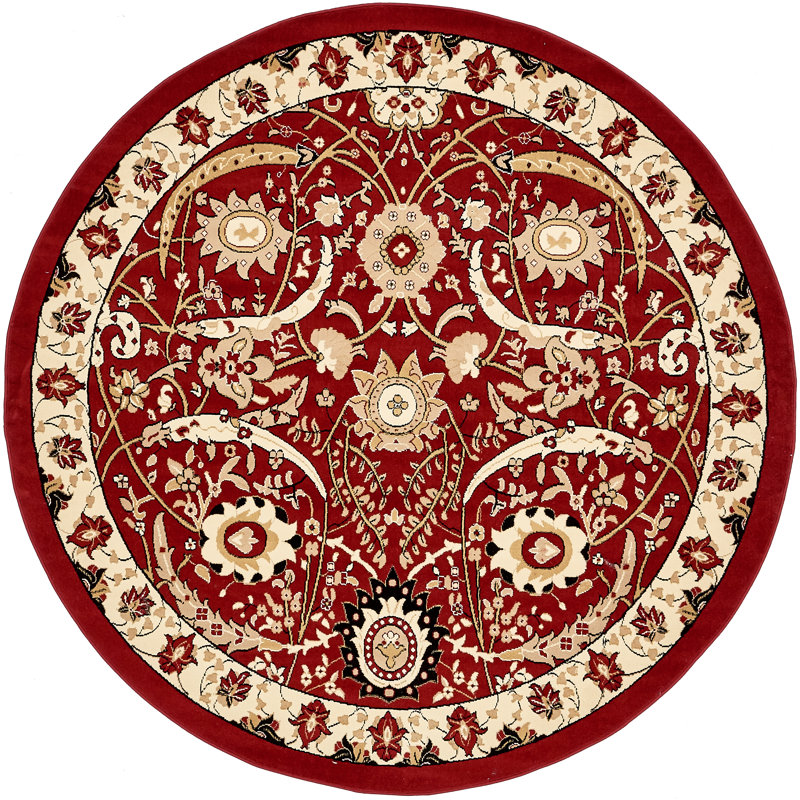 Britannia Floral Indoor Rug, Round 7'10"
