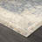 Ophelia Lux Classic Floral Blue/Gray Rug with High-Low Texture-13938088