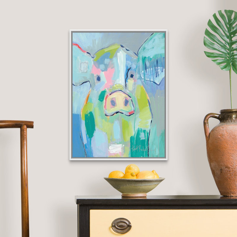 « Millie » par Kait Roberts-impression sur toile, H 26 po x l 20 po x P 1,75 po, Toile blanche encadrée