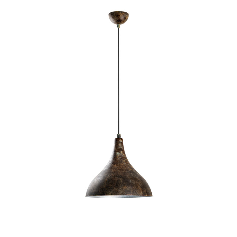 Antiquation Metal Chandelier, 9.1 x 6.3 x 13.0 inches | 1 x E27 Socket (Max 40W) | Includes Setup Instructions | Elegant Design for Living Room, Dining Room & Entryway | IP20 Rated, Sturdy Construction