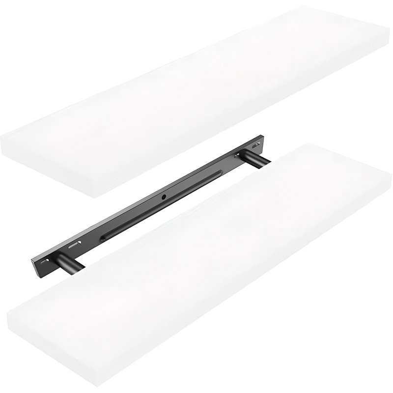 Floating Shelf, White