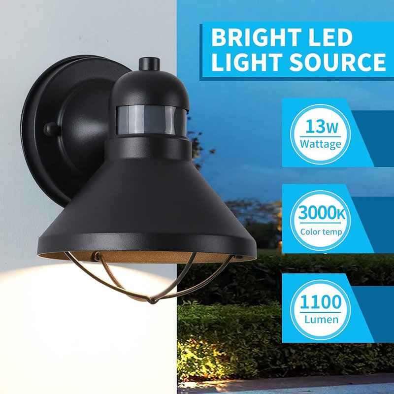 Luminaires muraux d'extérieur à DEL