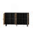 Wood Console Table with 4 Doors,Shelves-642319499