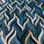 Tapis unique en cuir de vache-351639369