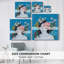 Portraits en fleurs III sur toile-437947672
