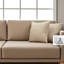 Coussin décoratif 2 pièces Juvita au fini classique brun, H 17,75 po x l 17,75 po x P 5,77 po