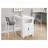 Barstool, Counter Height, Set Of 2,-632485806