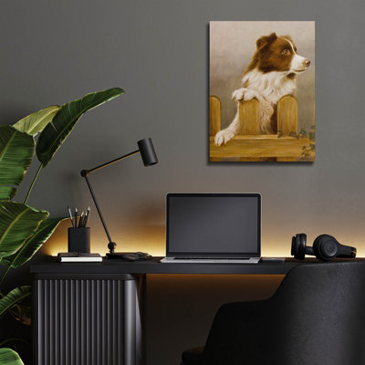 " Brown Collie " by John Silver