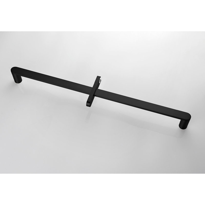 28-Inch Slide Bar Handheld Shower, 59-Inch Hose, Matte Black, Stainless Steel, Adjustable Shower Head For A Clean And Pleasant Bath With Hose Bar, Comfortable Showering Session