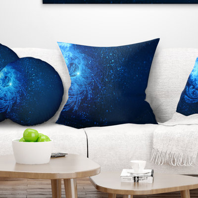  Coussin abstrait enneigé