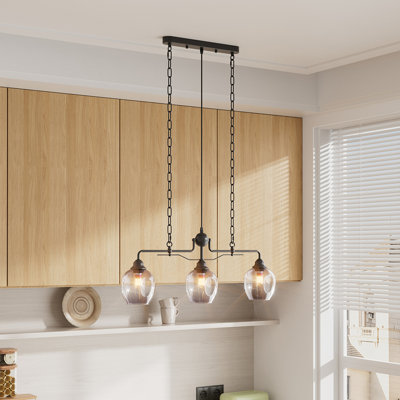 Algirdas 3 - Light Clear Geometric Pendant