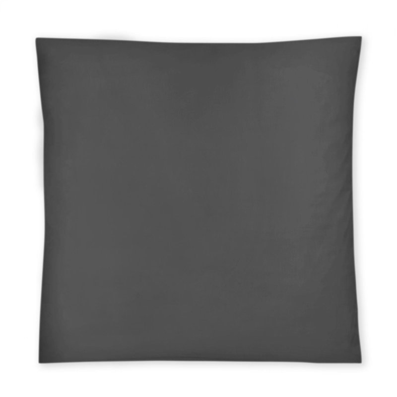 Paris 100% Cotton Pillowcase, 40 x 40 cm, Anthracite